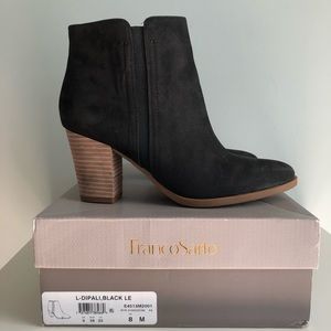Franco Sarto Black Booties